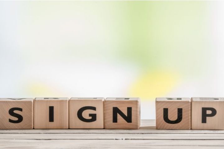 Image for Sign up